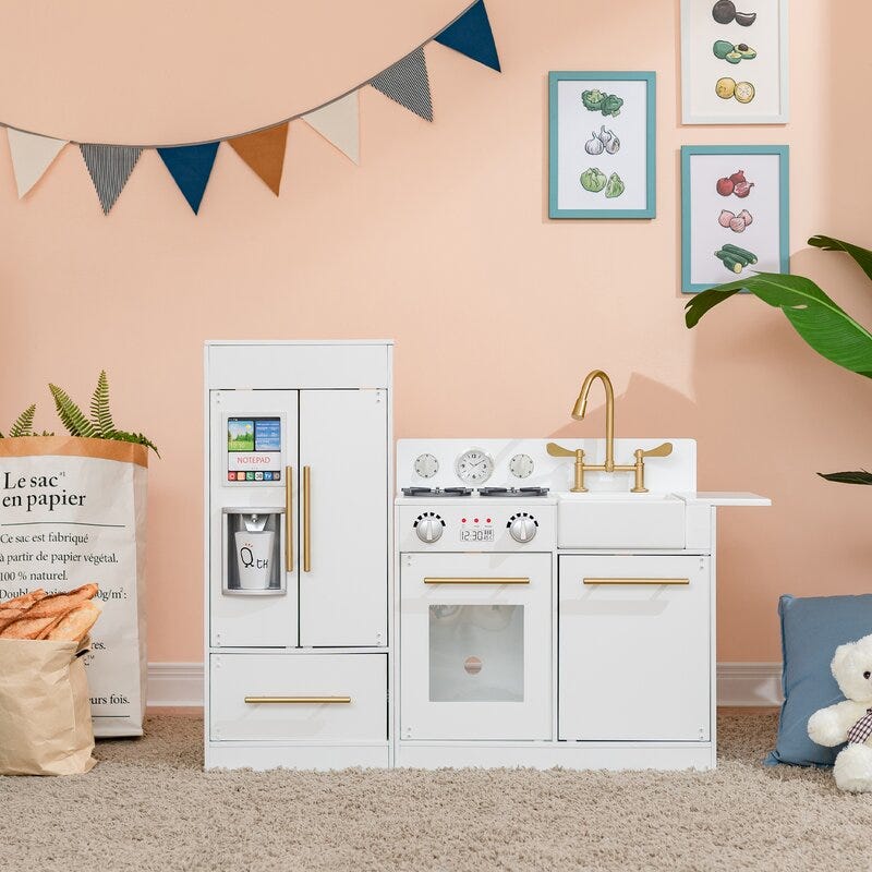 Teamson Kids Urban Adventure Play Kitchen Set 