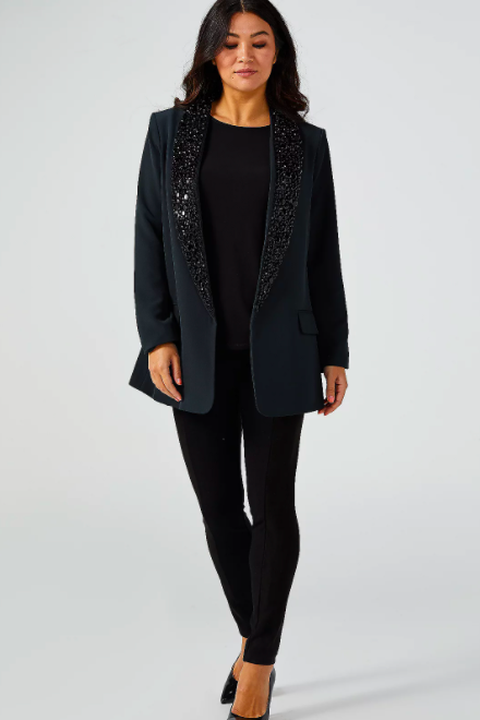 Ruth Langsford Classic Tailored Blazer with Beaded Trim