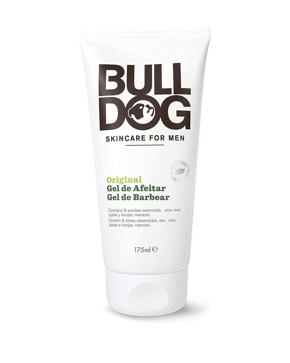 Bulldog Skincare Original - Gel de Afeitado Original con Aloe Vera, Jojoba, Konjac Manano y 8 Aceites Esenciales - 175 ml