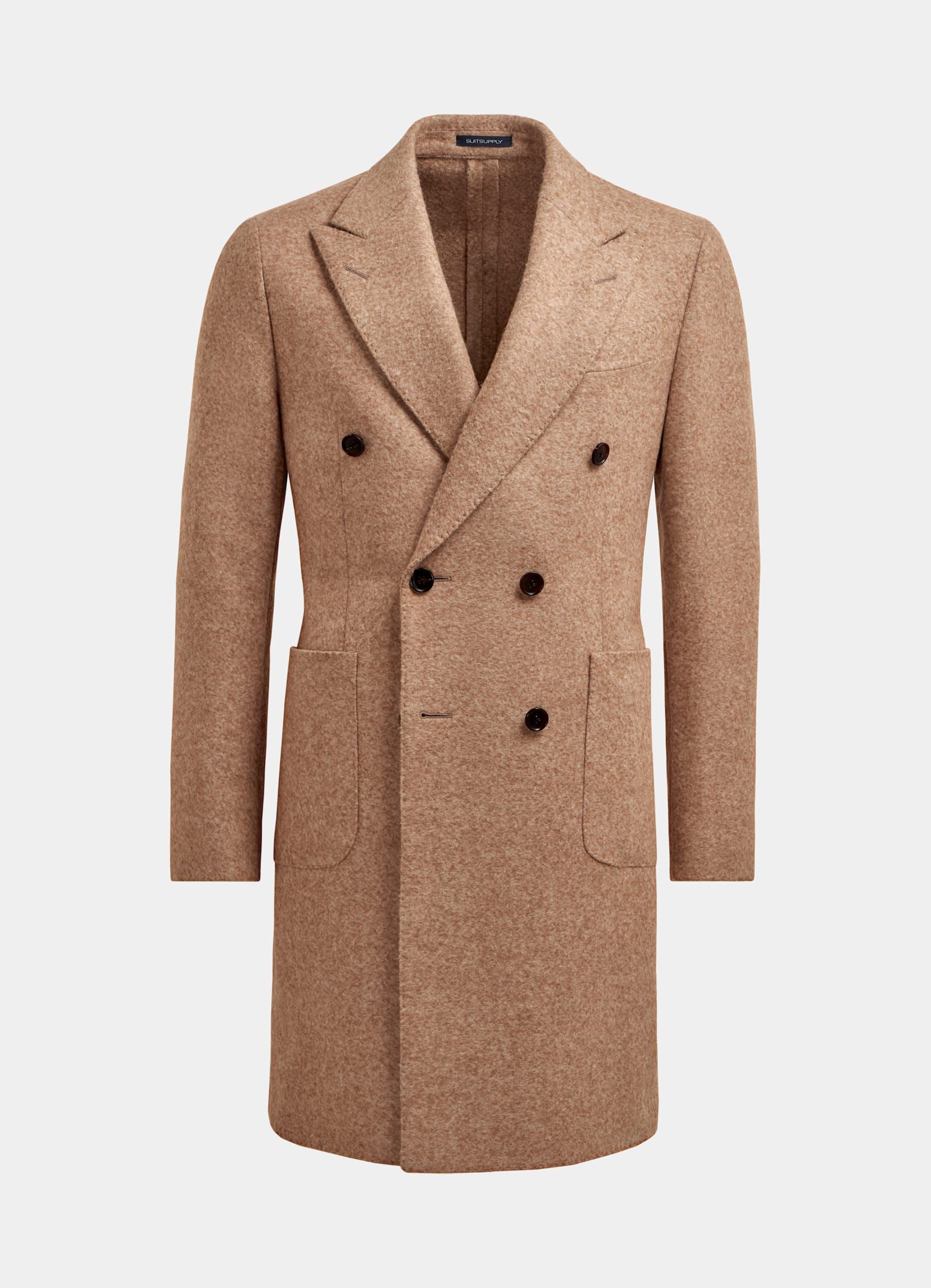 Mid Brown Custom Made Overcoat
