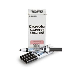 Crayola Black Washable Markers