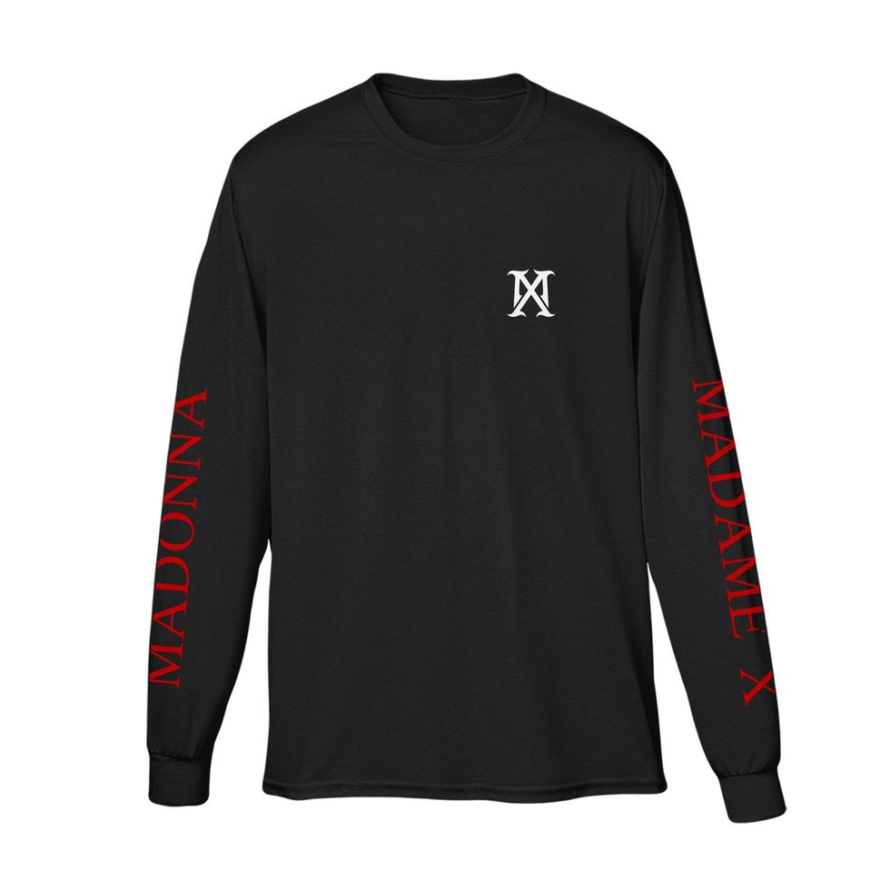 瑪丹娜紀錄片電影週邊推薦：《X夫人》Logo圓領衫