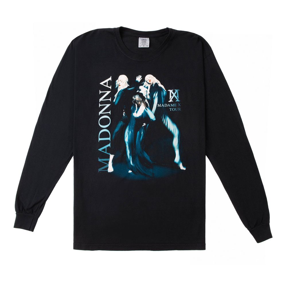 瑪丹娜紀錄片電影週邊推薦：《X夫人》演唱會主視覺紀念圓領衫