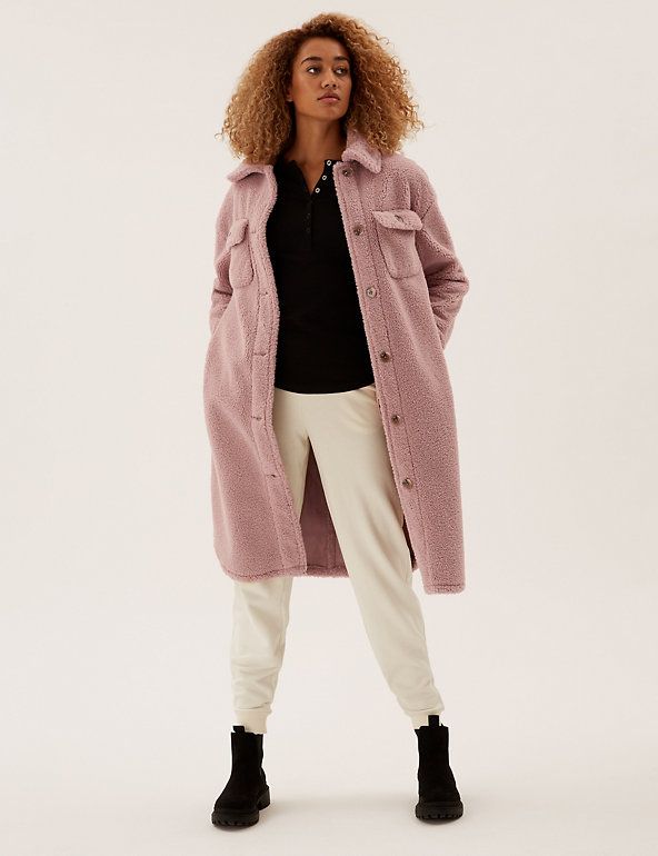 teddy coats asos