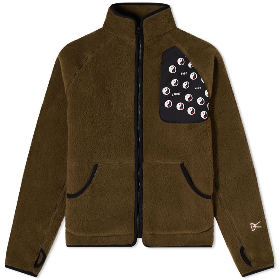 Cropped Pile Fleece Jacket, Natural — District Vision