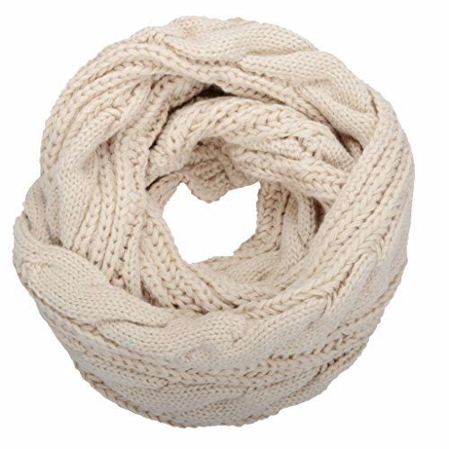 Basico Winter Warm Knit Infinity Scarf