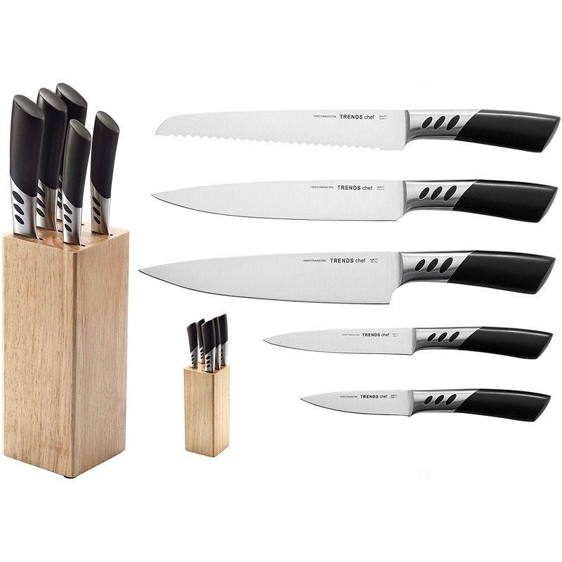 Trends 6-Piece Premium Kitchen Knife Set