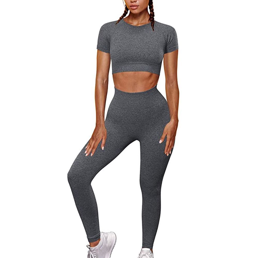 long workout tops for leggings