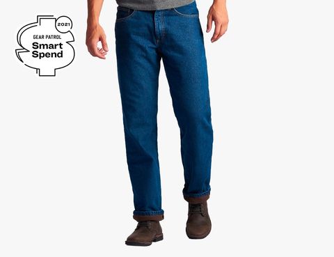 Flannel-Lined Jeans You Through Winter
