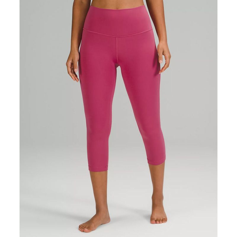 Lululemon Align Stretchy Crop Yoga Pants - High-Waisted Design, 21