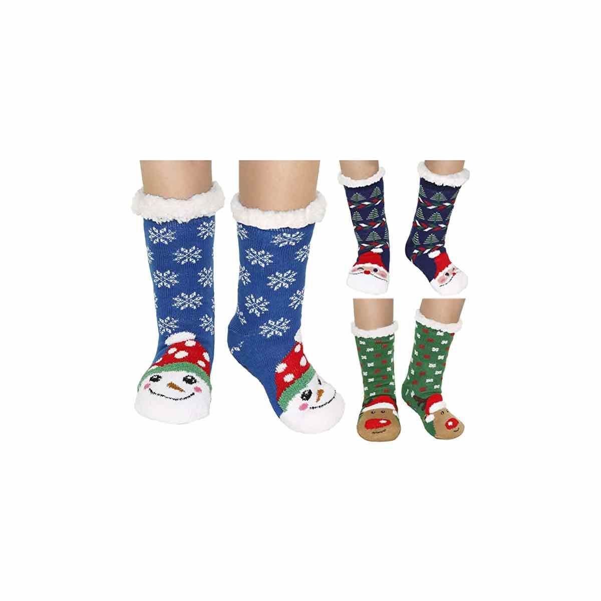 20 Best Fuzzy Christmas Socks - Cozy Holiday Slipper Socks