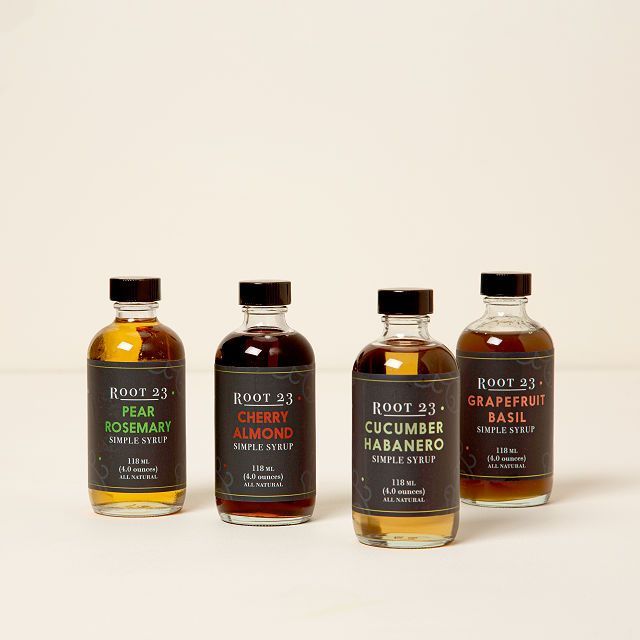 Uncommon Goods Flavored Simple Syrup Set