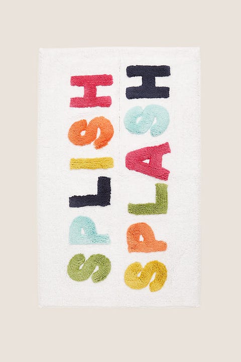 Pure Cotton Splish Splash Bath Mat
