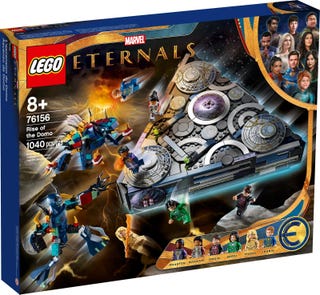 Lego Marvel - Eternals Spielset „Der Aufstieg Des Domo“.