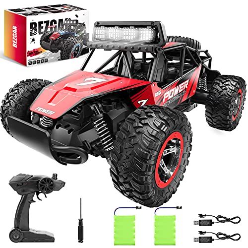 2.4Ghz High Speed 2WD RC Buggy Cars with 2 Rechargeable Batteries Off Road Electric Cars for Kids Boys Girls Adult Xmas Gifts RC Car Remote Control Toys 1:20 Scale All Terrain Hobby RC Racing Car 