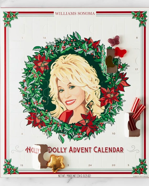 Dolly Parton Advent Calendar