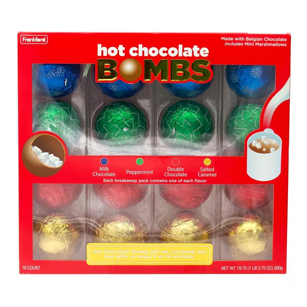 Holiday Hot Chocolate Bombs (16-Count)