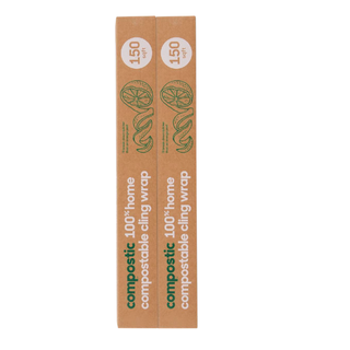 Compostic 100% Home Compostable Cling Wrap Compostic 100% Home Compostable Cling Wrap