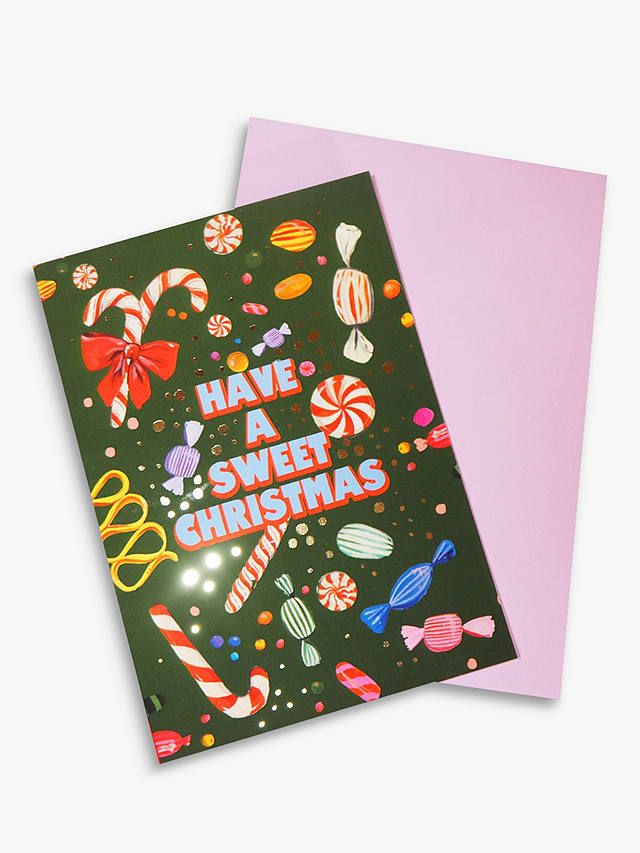Candy Sweet Christmas Card
