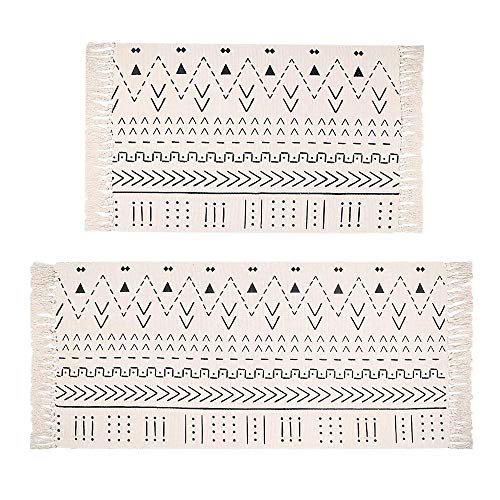 Cotton Kitchen Runner Rug Set Cotton Kitchen Runner Rug Set