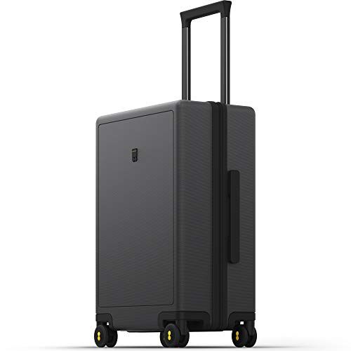 Luminous Textured Carry-On Luggage