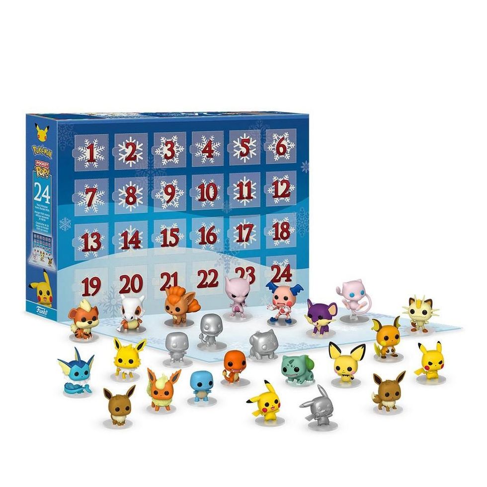 Pokemon - calendrier de l'avent grand format - 24 mini-guides