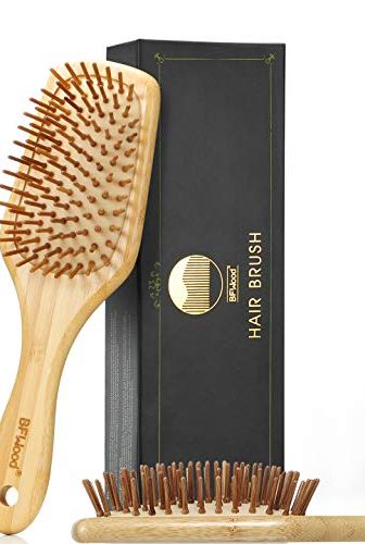 Bamboo Paddle Hair Brush 