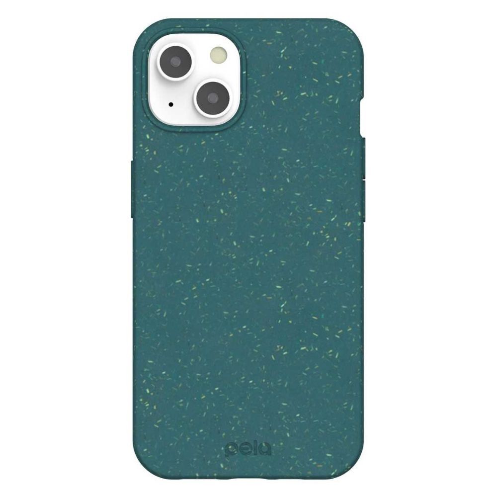 Biodegradable Phone Case for iPhone 13 Pro Deep Blue Plant Based Compostable iPhone 13 Pro Case Plastic Free Eco Friendly Phone Case Premium Zero-Waste Phone Cover 