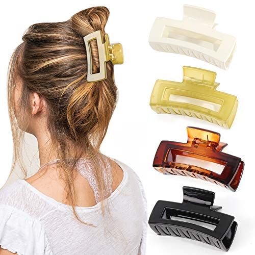 4-Pack Hair Claw Clips