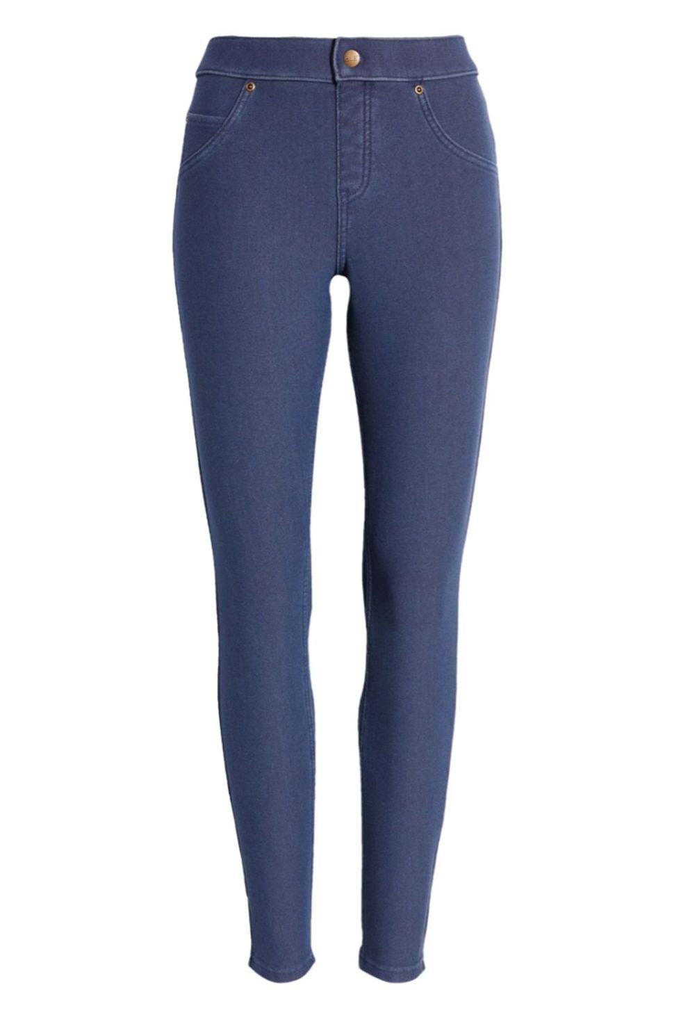 Buy Girls Jeans Fleece Lining-Pack of 1-Blue Online at Best Price