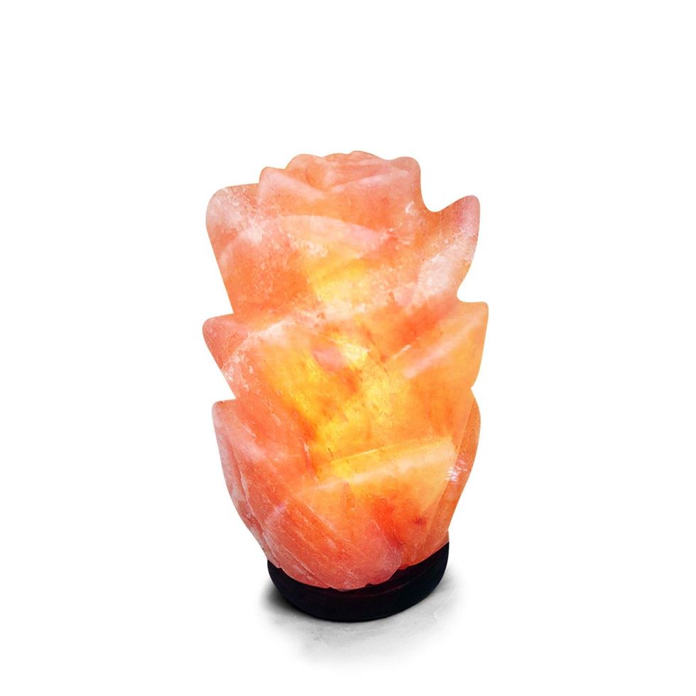 Rose-Shape Himalayan Salt Lamp