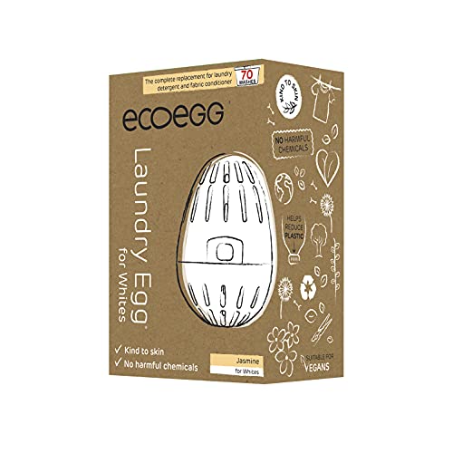 Ecoegg Infusión de jazmín, Blanco, 70 lavados