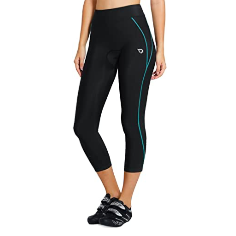 On trend women's long cycle legging with padding 