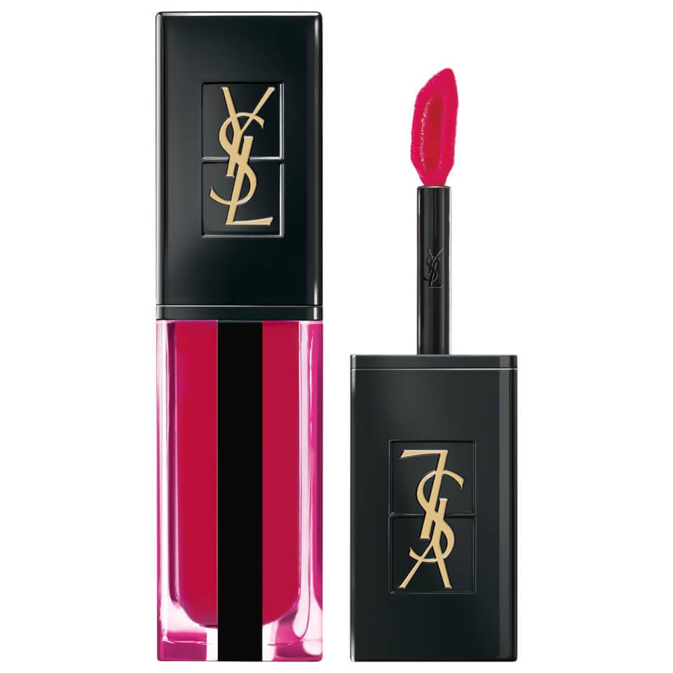 YSL Rouge Pur Couture Vernis À Lèvres Water Glossy Lip Stain in 603 Berry Deep