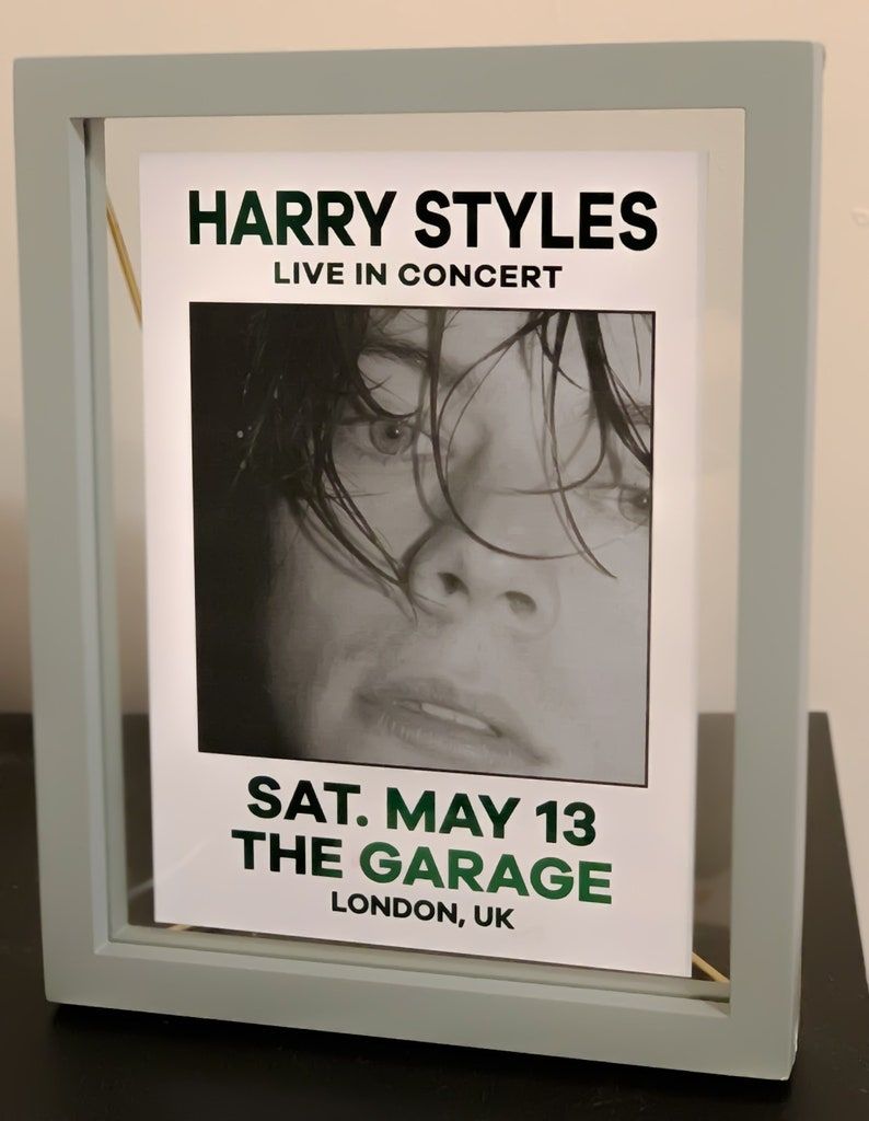 A 2017 Harry Styles Tour Poster