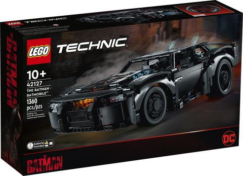 1360-Piece Lego Technic Batmobile Looks Ahead to 2022 Movie ‘The Batman’