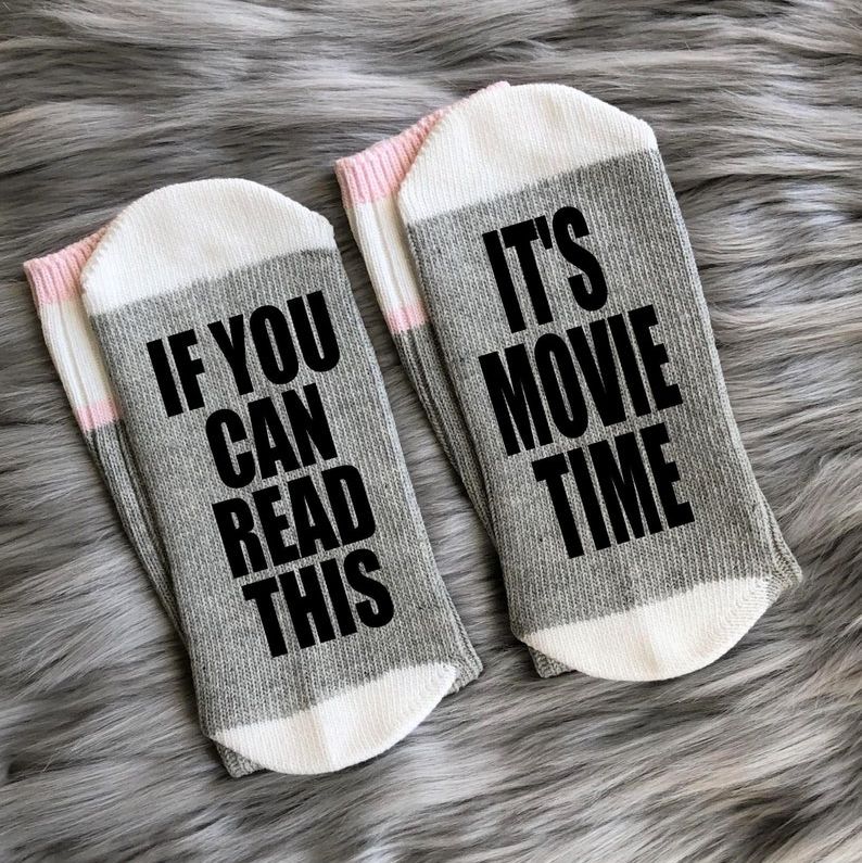 'If You Can Read This' Socks