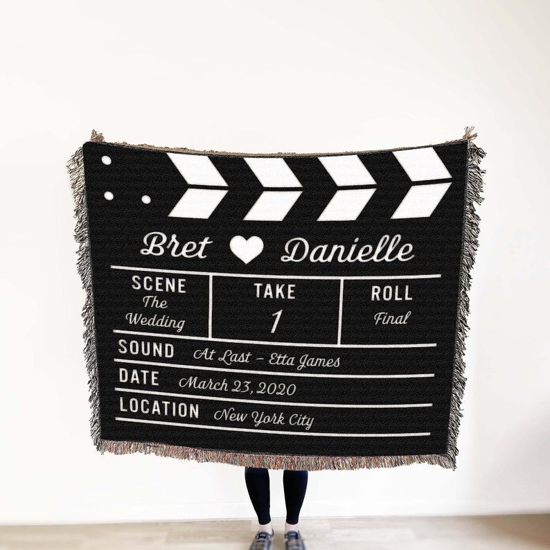 Personalized Movie Fan Blanket