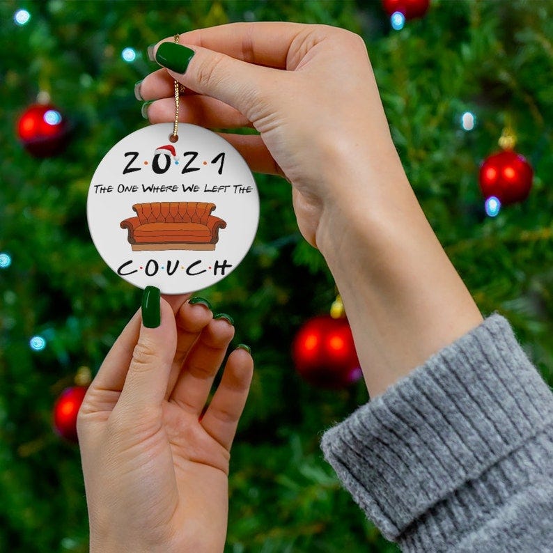 The One Where We Left the Couch Ornament