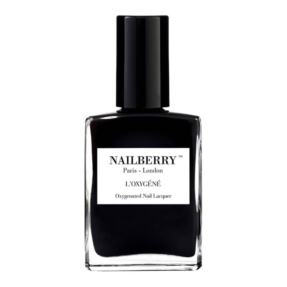 Nailberry L'Oxygene Nail Lacquer in Black Berry