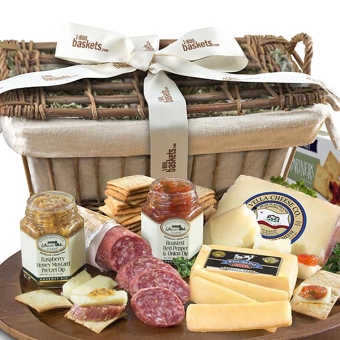 Epicurean Meat and Cheese Gift Basket
