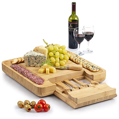 Zulay Bamboo Cheese Board