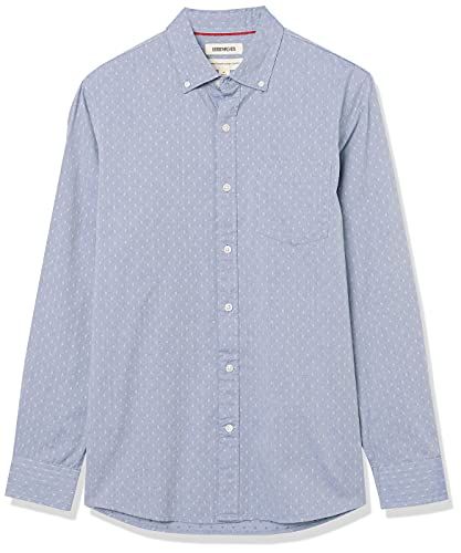 Standard-Fit Long-Sleeve Dobby Shirt