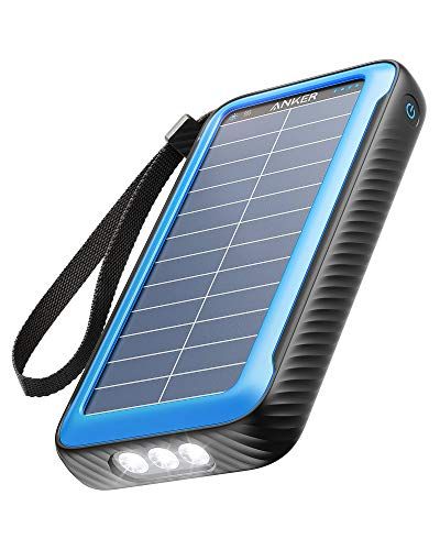 Portable charger store solar power