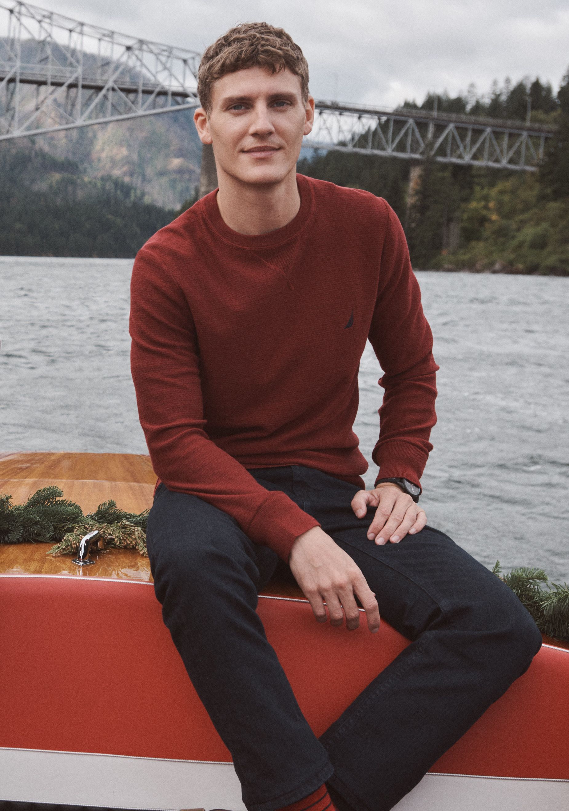 Sustainably Crafted Crewneck Sweater 