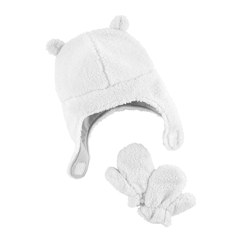 Baby Hat and Mitten Set