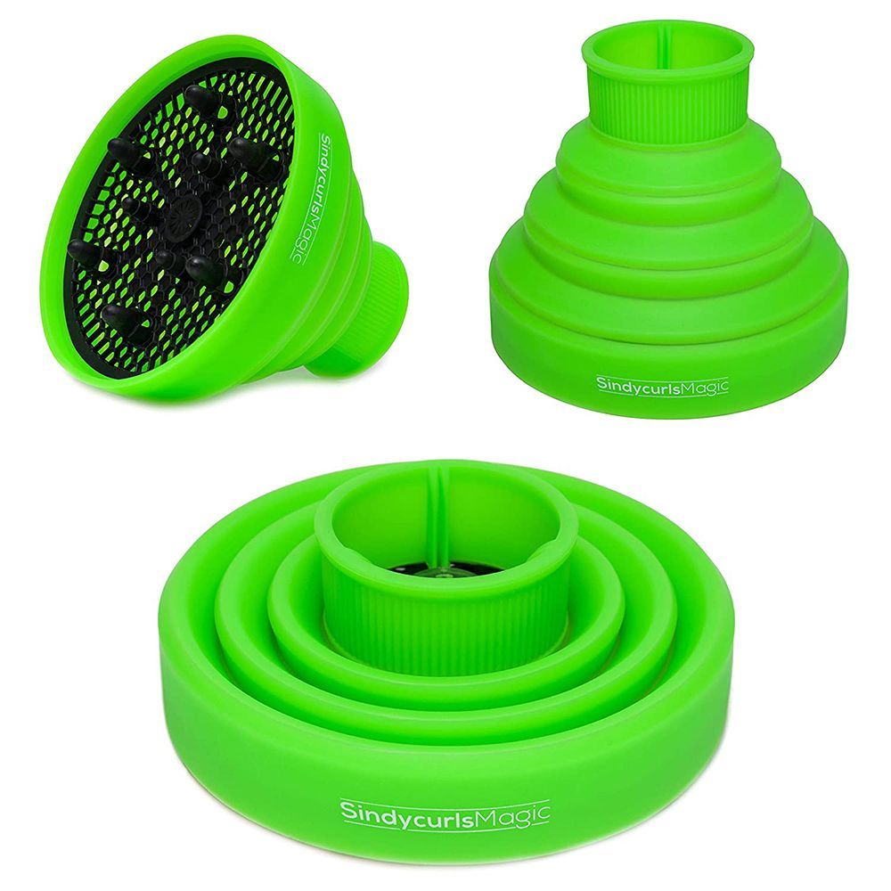 Collapsible Silicone Hair Diffuser Attachment