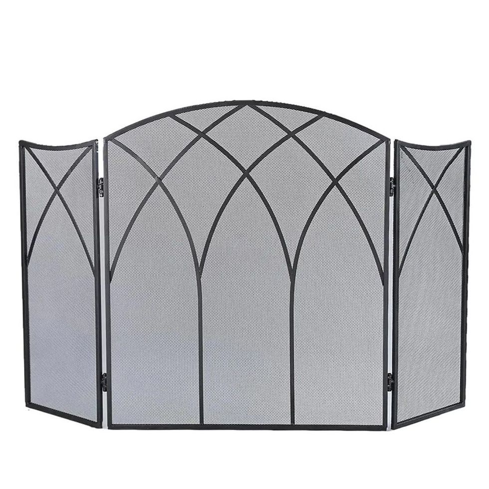 Gothic Fireplace Screen