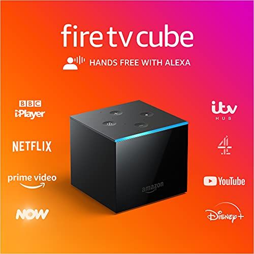 Amazon Fire TV Cube 4K Ultra HD Streaming Media Player
