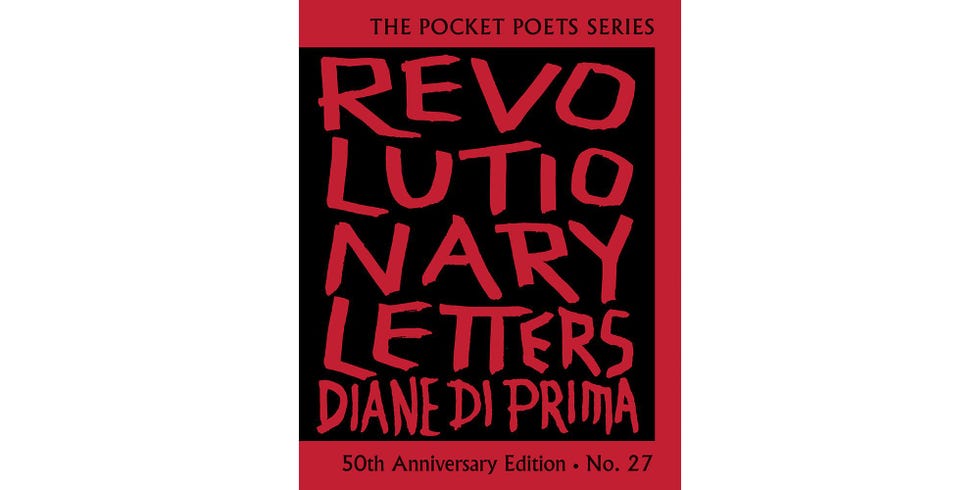 <i>REVOLUTIONARY LETTERS</i>, BY DIANE DI PRIMA